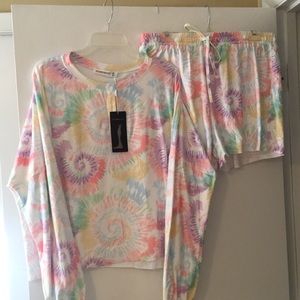 Tie Dye PJ Set 2XL